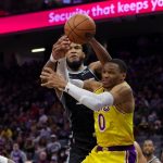 "Coldest player of the game, 'RUSSELL WESTBROOK"': Sacramento Kings mock the Lakers point guard as he goes 0/5 from the 3-point line in a 9-point defeat