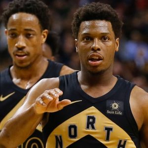 “Kyle Lowry is worse than my 4-year old”: DeMar DeRozan hilariously roasted the Raptors point guard after he yelled out his name during an interview