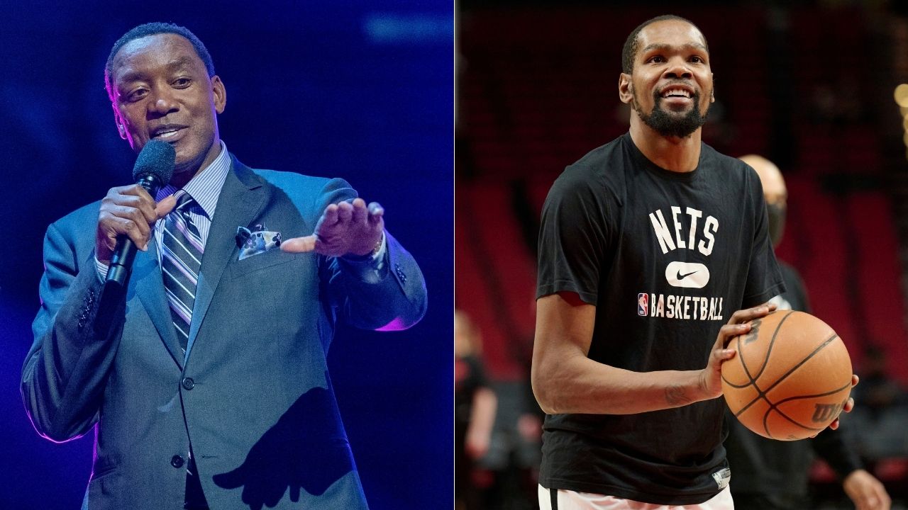 "I still hold the record for highest 3-point percentage in a Finals series": Isiah Thomas breaks down how his shooting would've allowed him to play in today's game on Kevin Durant's podcast