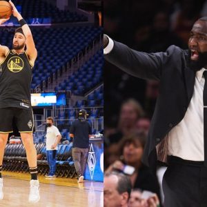 "I feel we all forgot who the hell Klay Thompson is": Kendrick Perkins reminds everyone what the Warriors sniper is capable of, citing his Game Six performance in the 2016 WCF