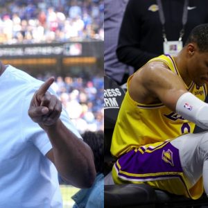“Magic Johnson is not around the team on a daily basis!”: Russell Westbrook claps back at LA Lakers legend for his tweet saying the fans deserve better following embarrassing defeat to the Denver Nuggets