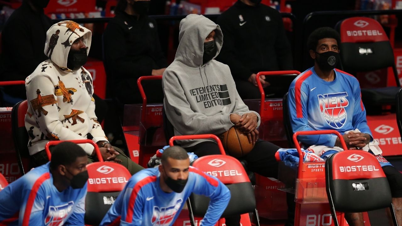 "Kyrie Irving really is a pure basketball player": Kevin Durant had the highest praise for his Nets teammate on the Knuckleheads Podcast ahead of Kyrie's return