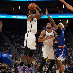 "Kyrie Irving just turned back time to 2016!": Nets star hits incredible dagger vs Warriors similar to one he hit in the 2016 Finals, leaving fans lost in awe