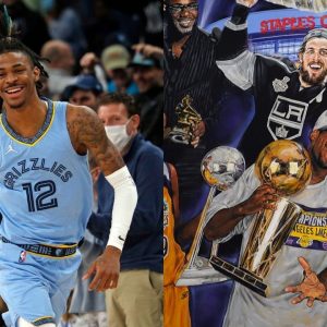 "Ja Morant reminds me of a young Kobe Bryant": Shaquille O'Neal pays the Grizzlies guard the ultimate compliment and believes the latter can take over the league as the Black Mamba did