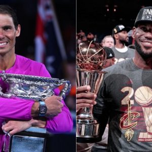 “Rafael Nadal just did his best 2016 LeBron James impersonation with that comeback!”: NBA Twitter lauds the Spanish superstar for clinching his historic 21st Grand Slam at the Australian Open