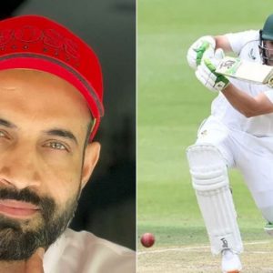 "Is Dean Elgar wearing extra skin?": Irfan Pathan praises Dean Elgar for putting up a brave fight during IND vs SA Test at Johannesburg