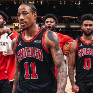 “We feel like we can play with anybody and the goal is to compete for a championship”: DeMar DeRozan explains why having a chip on the Bulls’ shoulders will help them with their goal to win a title