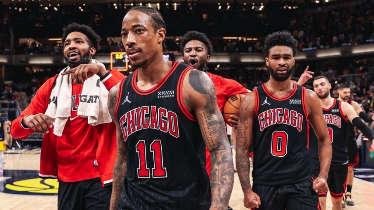 “We feel like we can play with anybody and the goal is to compete for a championship”: DeMar DeRozan explains why having a chip on the Bulls’ shoulders will help them with their goal to win a title