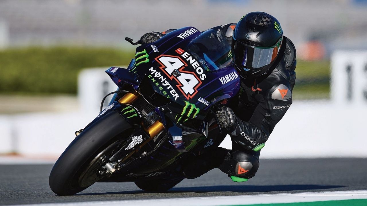 "The day when the Messi and Ronaldo of Motorsports met": Lewis Hamilton drove the Moto GP R1 alongside 'The Doctor' in Valencia's Circuit Ricardo Tormo in 2019