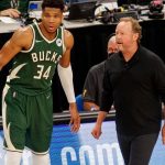 "I want to save my money, if it wasn't called a foul, then it wasn't a foul": Giannis Antetokounmpo on coach Mike Budeholzer's complaints against the officiating in the game against the Raptors