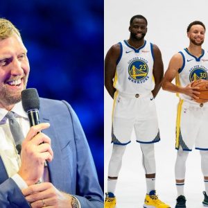 “Dirk Nowitzki is the Splash God”: Stephen Curry, Klay Thompson, and Draymond Green congratulate the Mavs legend ahead of his jersey retirement