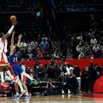 "KPJ out here looking like James Harden in that Rockets uniform!": NBA Twitter goes crazy as Kevin Porter Jr. drills buzzer-beater step-back three in first game back from suspension