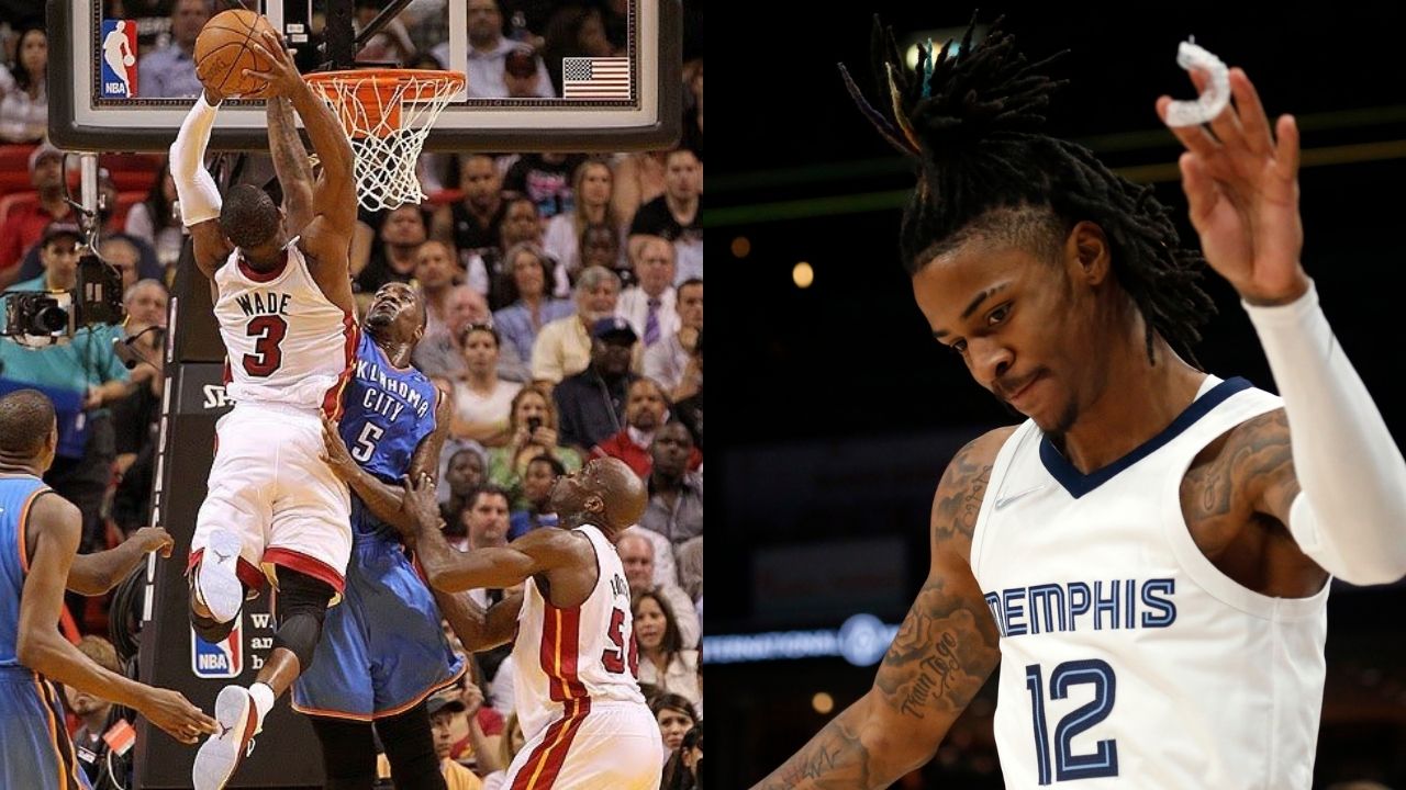 “Shoutout Dwyane Wade!”: Ja Morant credits his dance moves against the Wizards to the Heat legend while shouting out his mom and pops