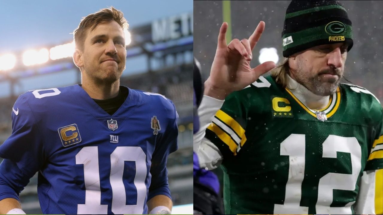 Aaron Rodgers Eli Manning