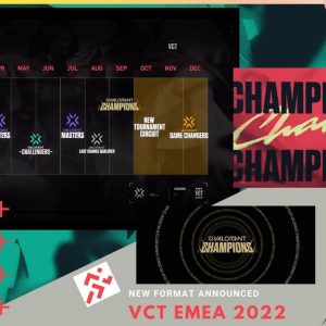 VCT EMEA 2022 format and schedule details