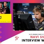 NaVi s1mple HLTV interview after awarded top 1 CSGO player of 2021