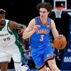 "Josh Giddey becomes the youngest since Luka Doncic to achieve this huge feat!": The Thunder rookie becomes only the second teenager to lead the game in points, rebounds, and assist in a single game