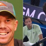 "I can only imagine what would happen if it was me": David Warner reacts funnily on Daniil Medvedev's outburst at chair umpire during Australian Open semi-final