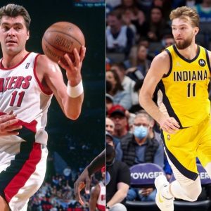 “Arvydas Sabonis would definitely be proud of Domantas Sabonis!”: The Pacers’ star officially surpasses his father in career points, rebounds, and assists