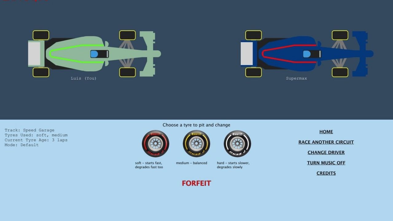 "Why the f*** does no one listen to me when I say that it's going to be a two-stopper?"– ''Pitlane: Luis v/s Supermax'' lets you get behind the pit wall with your favourite drivers