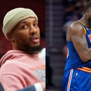 “Been telling Damian Lillard since the summer to get that surgery”: Draymond Green reveals he’s ecstatic for the Blazers superstar to undergo abdominal injury