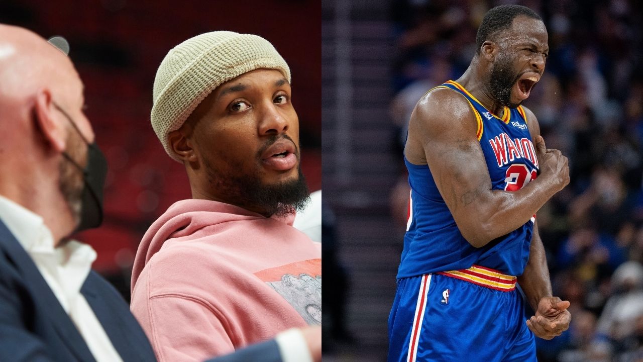 “Been telling Damian Lillard since the summer to get that surgery”: Draymond Green reveals he’s ecstatic for the Blazers superstar to undergo abdominal injury