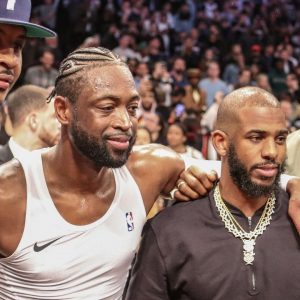 "We talk a lot about what LeBron James is doing in his 19th year, but we don’t give Chris Paul his flowers enough": Dwyane Wade believes his banana boat partners deserve equal recognition for their greatness