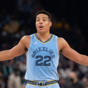 “2 assists, 2 rebounds, 2 steals, 2 blocks, 2 turnovers, 2 fouls, 22.2% FG on 2/2/22!?”: Desmond Bane strangely records the most satisfying stat line of all-time