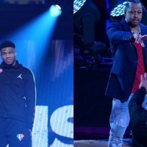 "I played basketball because of Allen Iverson, I had the cornrows and headbands": Giannis Antetokounmpo reveals having a fan moment with The Answer at the All-Star weekend in Cleveland