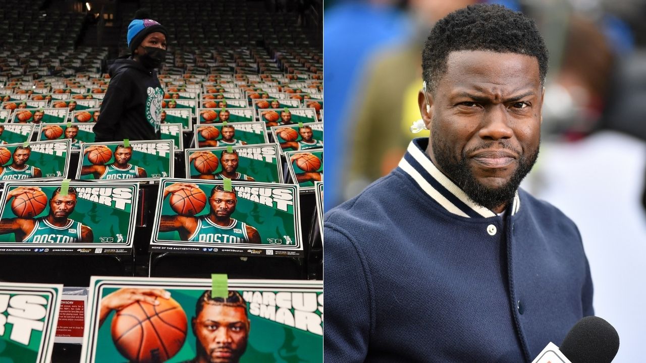 "F**k Kevin Hart!": When Boston Celtics fans trolled the comedian in a loss to the Philadelphia 76ers after Hart began talking trash