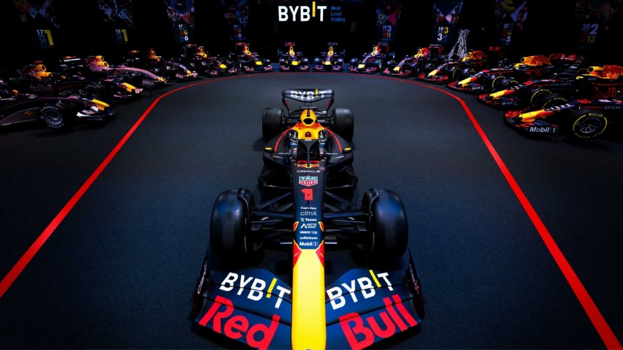 "A principal team partner"- Red Bull signs a multi-year partnership deal worth $150mn with cryptocurrency exchange Bybit