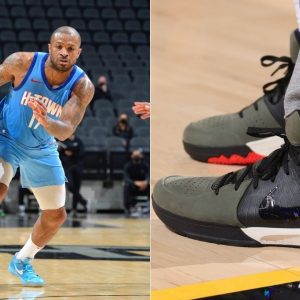 "PJ Tucker turned $36,000 to $100,000 by buying some Air Mags!": Heat star’s iconic ‘Back to the Future’ sneaker has to be one of the rarest ever