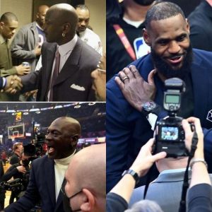 "LeBron James shares an Instagram post of him and Michael Jordan through the decades": The King and The Black Cat make a photo op to be remembered for generations