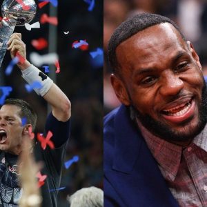 “Hell of a ride my friend, TB12 is loved by ‘The King’”: LeBron James showers Tom Brady with love following his official retirement from the NFL