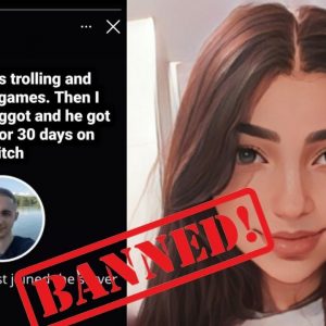 Oceyana gets Banned from Twitch for using racial and homophobic slurs while streaming live on Twitch