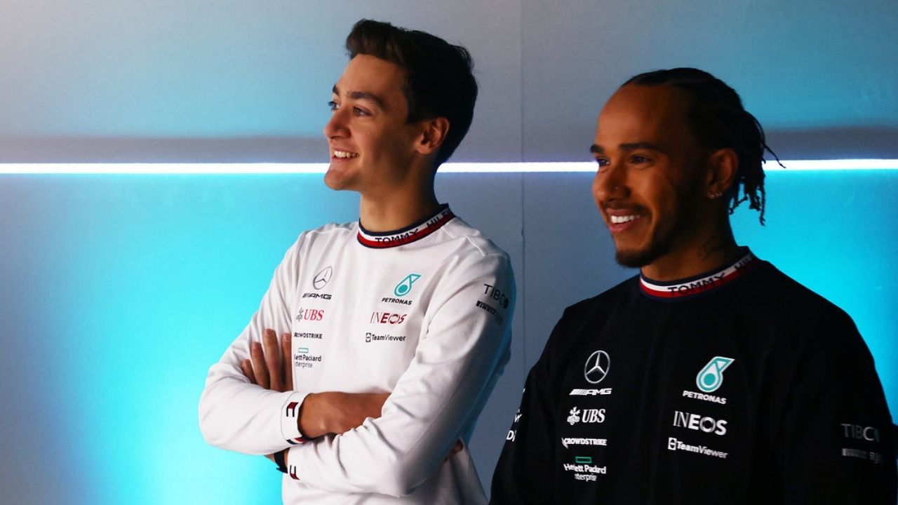 "We’re working together, communicating a lot" - Lewis Hamilton delivers high praise for new Mercedes teammate George Russell