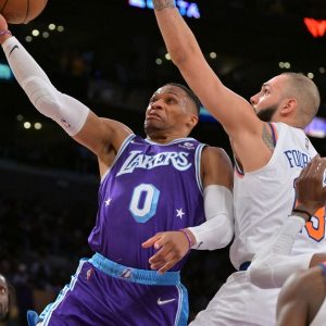 "Russell Westbrook earns over $500,000 a game and scores 5 points???": Lakers point guard gets booed on the court and heavy criticism on social media after Knicks game