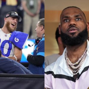 “LeBron James and Draymond Green were way too hyped for the Rams win!”: Lakers and Warriors superstars celebrate the Los Angeles Super Bowl victory together over the Bengals