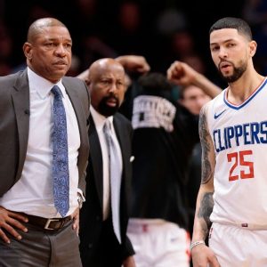 “When you play for your dad, nobody gives a f**k!”: Nuggets guard Austin Rivers gets real about playing under his father and head coach Doc Rivers during their tenure with the LA Clippers