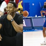 "You don't rehab a hammy by doing stepbacks": Tracy McGrady believes James Harden faked his hamstring injury to force himself out of Brooklyn