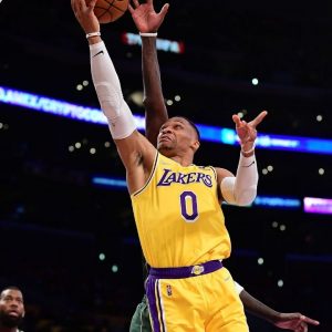 "YOU HAD YOUR CHANCE! SHUT THE F**K UP, RUSSELL WESTBROOK!": Kendrick Perkins serves the Lakers star up with a harsh reality check after his recent comments criticizing Frank Vogel