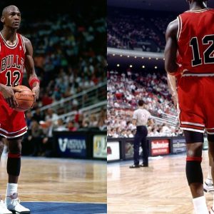 "Michael Jordan wore jersey no.12 on Valentine's Day in 1990": His Airness had his iconic no. 23 jersey stolen from the Bulls locker room