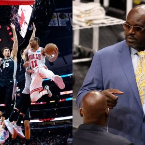 "DeMar DeRozan is playing great but he's not the best player in the world!": Shaquille O'Neal gets in a heated discussion with Kenny Smith and Charles Barkley over the MVP race