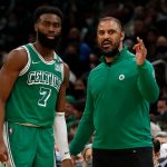 "Jaylen Brown has decided to take over for the Celtics!": Coach Ime Udoka and Al Horford praise star guard for being the much-needed leader for the team off late