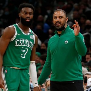 "Jaylen Brown has decided to take over for the Celtics!": Coach Ime Udoka and Al Horford praise star guard for being the much-needed leader for the team off late