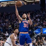 “That move was exactly like Michael Jordan against the Knicks”: Stephen Curry pulled up the 1991 Bulls GOAT’s hesi move while sending Julius Randle to the floor