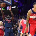 "Nah, make it Clutch Kuz, but First Team Defense": Kyle Kuzma sends out a message following his game-clinching block on the seven-foot Joel Embiid