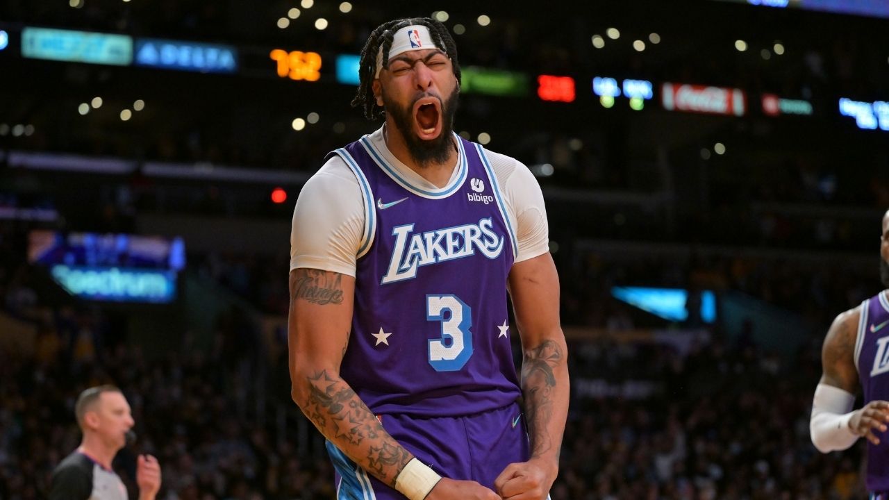 "Anthony Davis is finally showing us that he cares!": The Lakers forward has been putting up excellent numbers since his return from injury