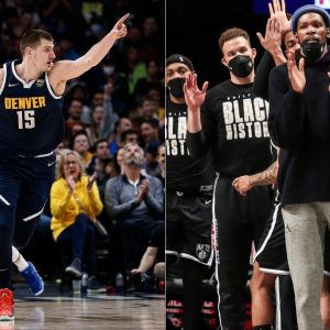 "I didn't like Nikola Jokic at all; he used to flop all the time but he's changed that": Kevin Durant praises the 2021 NBA MVP for leading Denver to 6th seed at All-Star Break