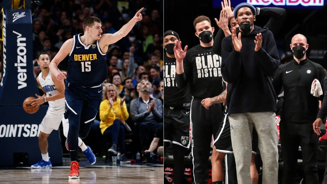 "I didn't like Nikola Jokic at all; he used to flop all the time but he's changed that": Kevin Durant praises the 2021 NBA MVP for leading Denver to 6th seed at All-Star Break